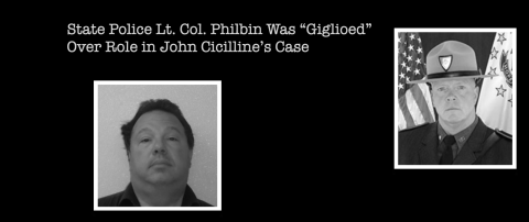 John Cicilline and Lt. Col. Joseph Philbin PHOTO: PD and RISP